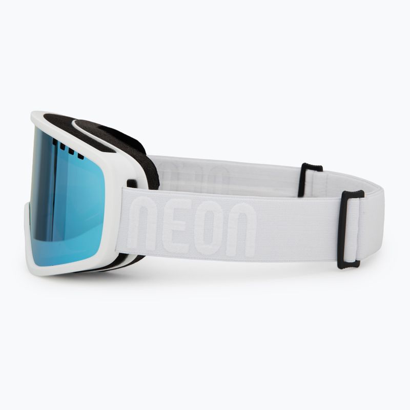 Skibrille Neon Force Otg white/white/mirror steel 4