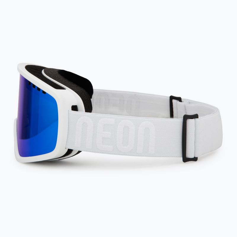 Skibrille Neon Force Otg white/white/mirror blue 4