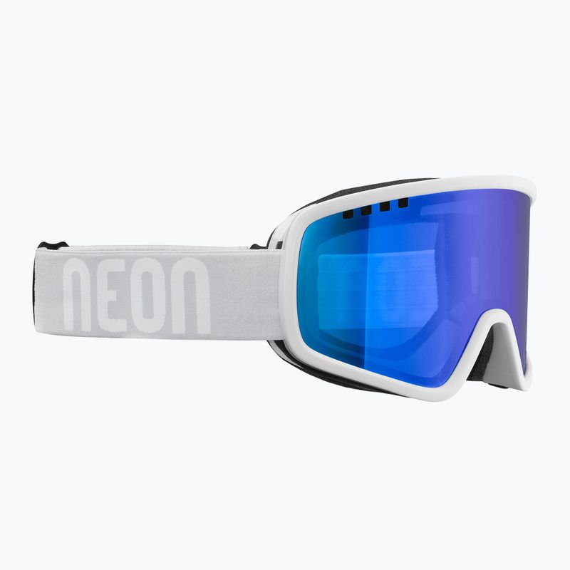 Skibrille Neon Force Otg white/white/mirror blue 5