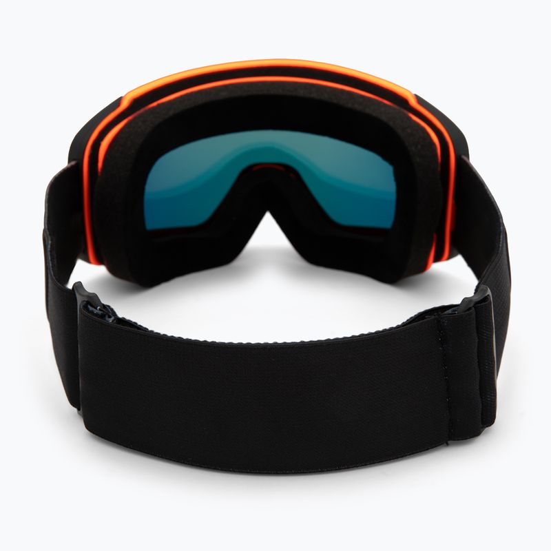 Skibrille Neon Eclipse orange/mirror red 3