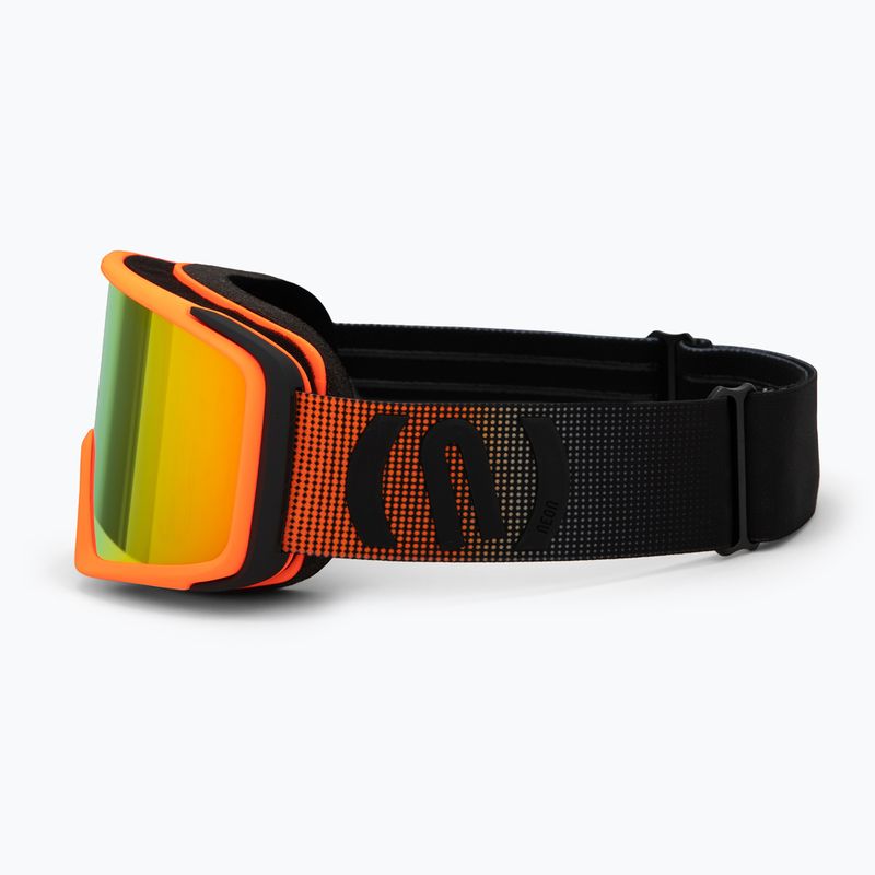 Skibrille Neon Eclipse orange/mirror red 4