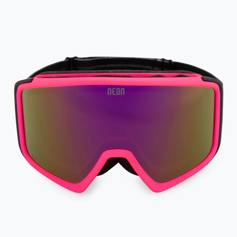 Skibrille Neon Eclipse pink/mirror violet 2