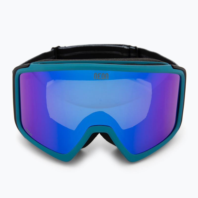 Skibrille Neon Eclipse petrol/mirror blue 2