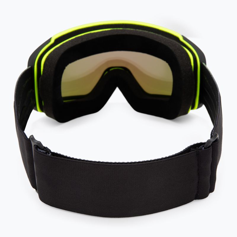 Skibrille Neon Eclipse yellow/mirror green 3