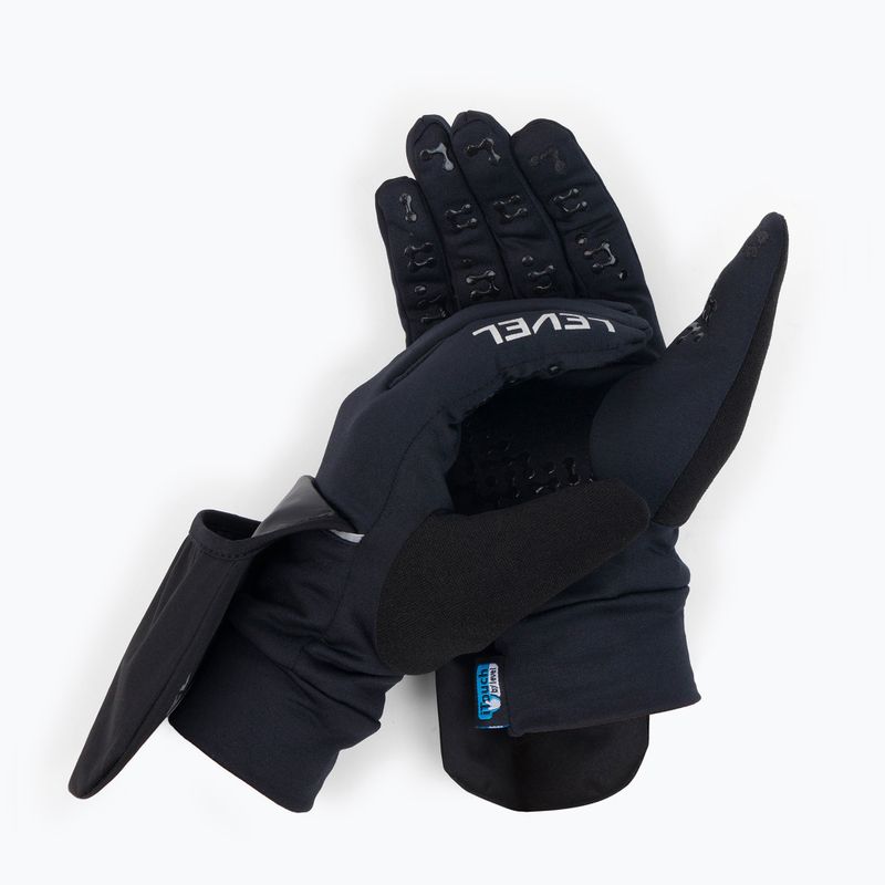Level Spider Plus Herren Skihandschuhe schwarz 3481