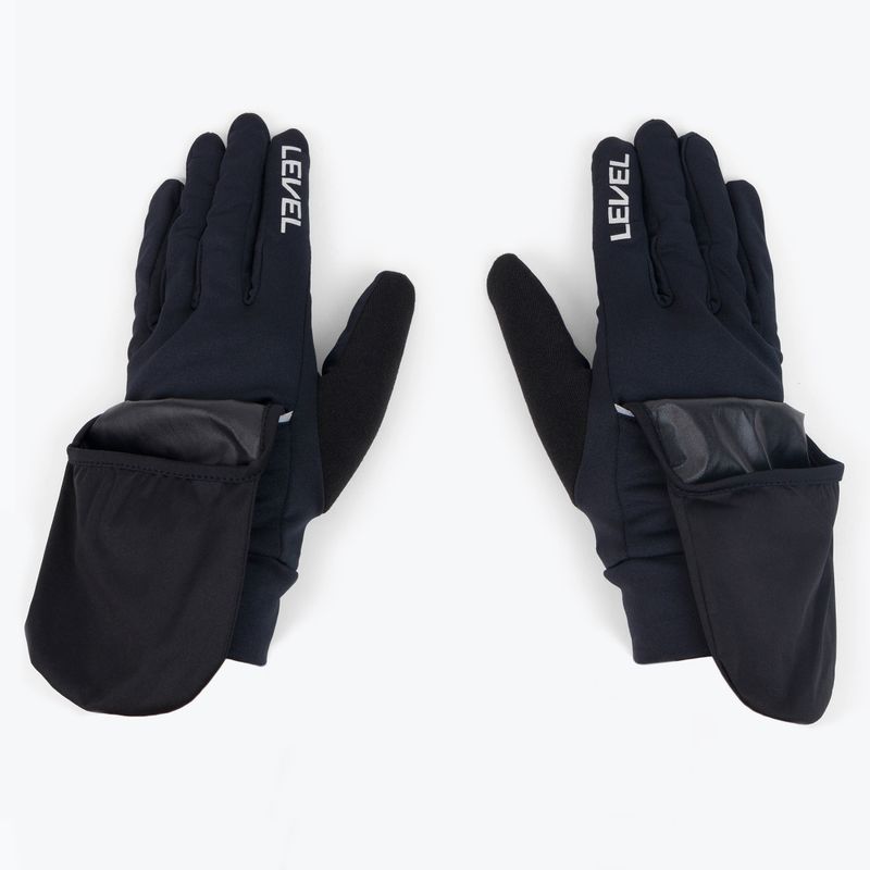 Level Spider Plus Herren Skihandschuhe schwarz 3481 2