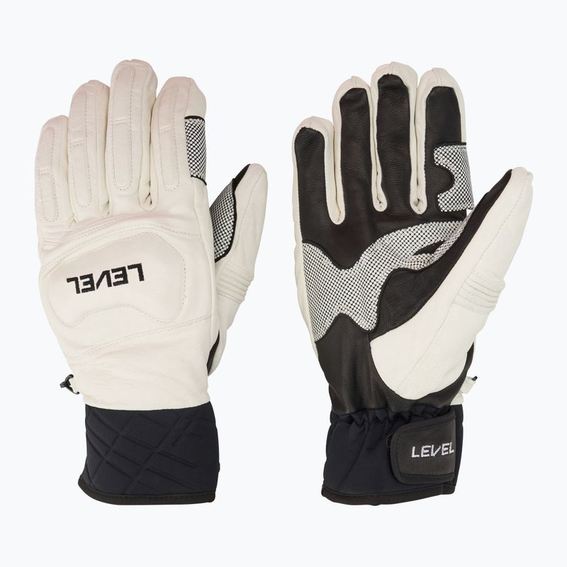 Skihandschuhe Level Race black/white