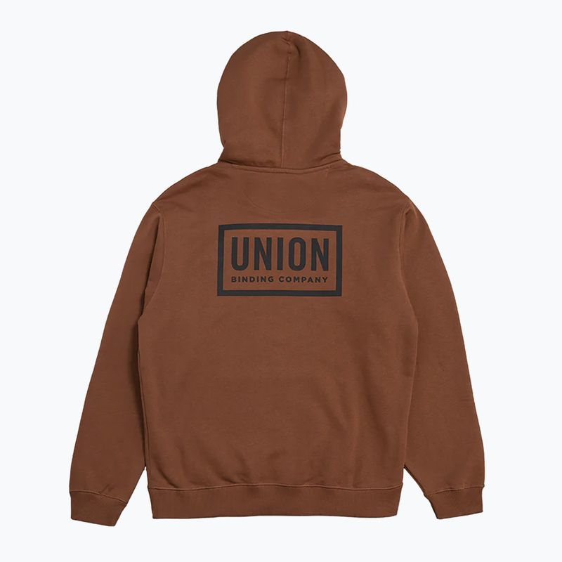 Union Team Hoodie braun 2