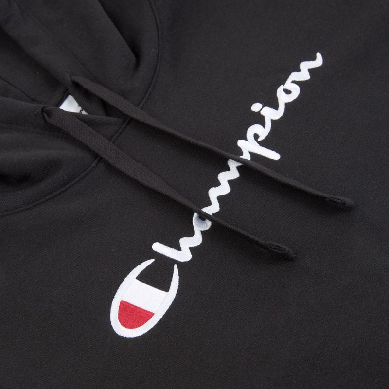 Damenpullover Champion 118097 Sweatshirt Hooded black 3