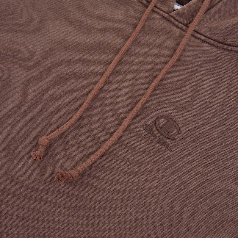 Herrenpullover Champion 221571 Sweatshirt Hooded chocolate 3