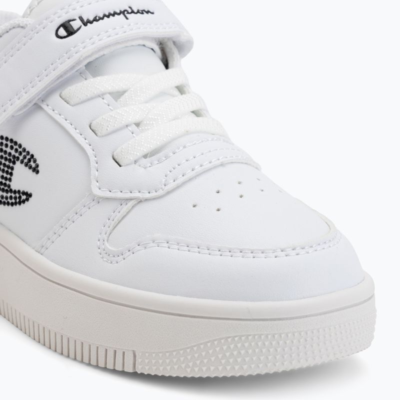 Kinderschuhe Champion RD18 Platform Glitter G PS Low Cut wht/nbk 7