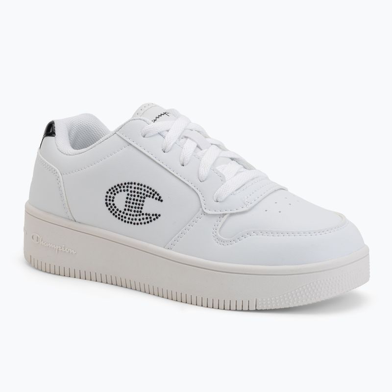 Kinderschuhe Champion RD18 Platform Glitter G GS Low Cut wht/nbk