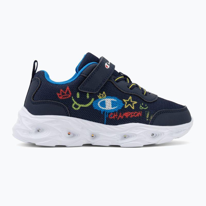 Kinderschuhe Champion Funfair Print B PS Low Cut new navy/bright atomic teal 2