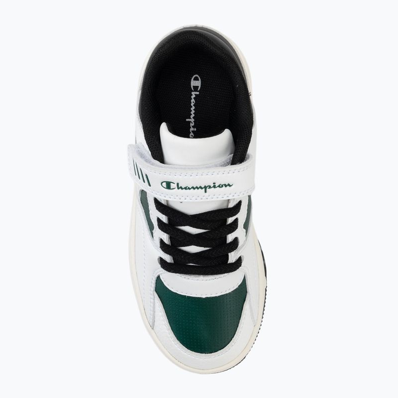 Kinderschuhe Champion RD25 Low B PS Low Cut white/highlighter greenblack 5