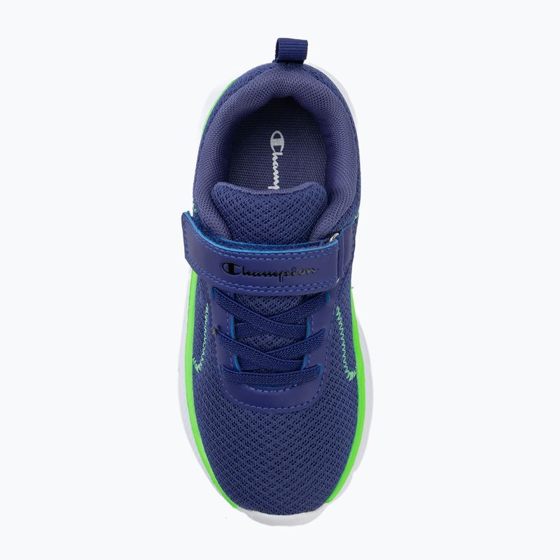 Kinderschuhe Champion HRO J B PS Low Cut basic white/flash green/new navy 5