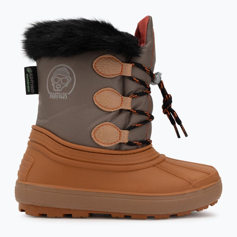 Kinder-Schneestiefel BOATILUS Nippy 02 Sint. Leather pumpkin 2