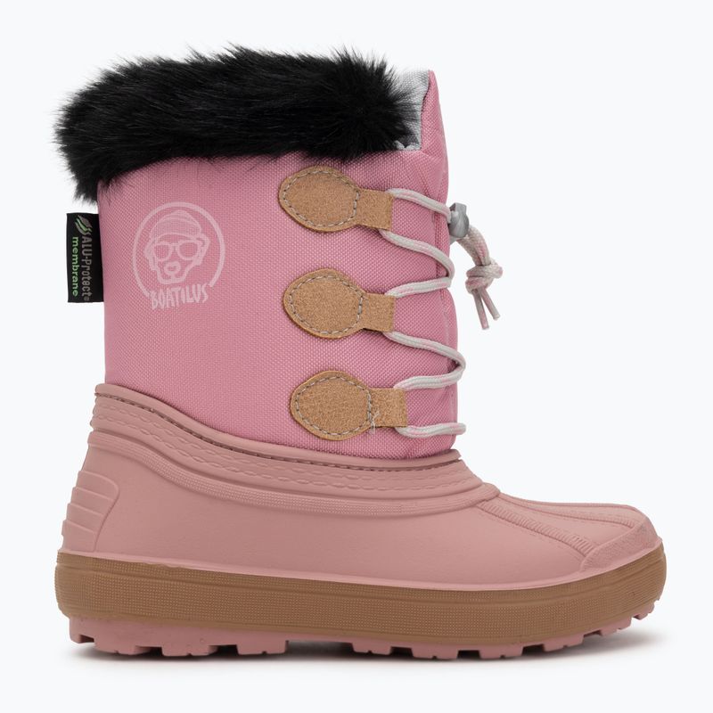 Kinder-Schneestiefel BOATILUS Nippy 02 Synthetikleder pink 2
