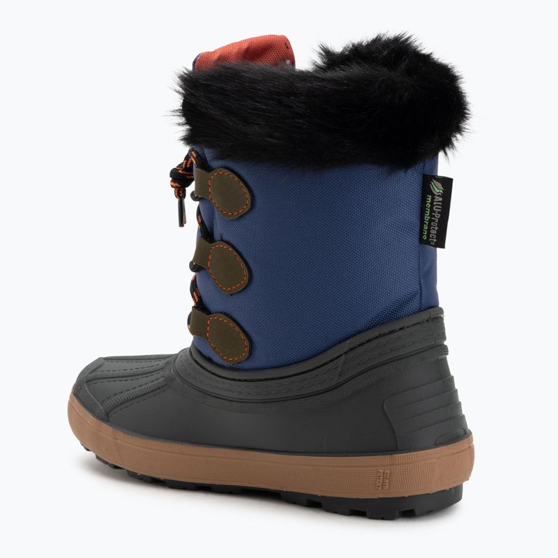 Kinder Schneestiefel BOATILUS Nippy 02 Sint. Leather green/blue 3
