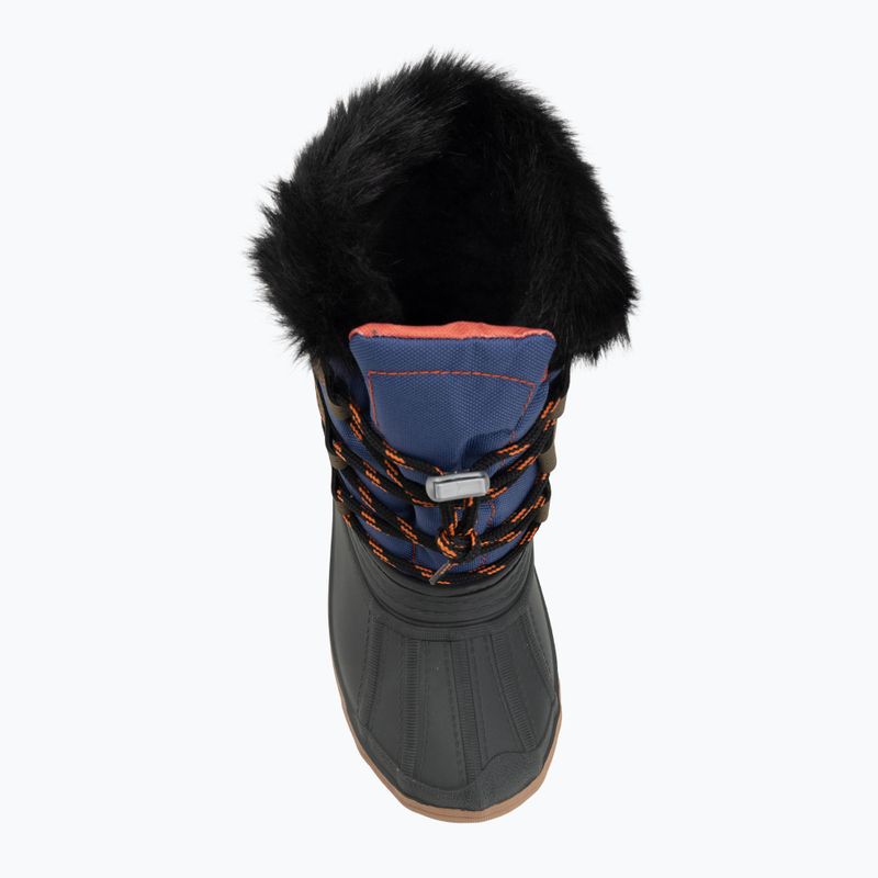 Kinder Schneestiefel BOATILUS Nippy 02 Sint. Leather green/blue 5