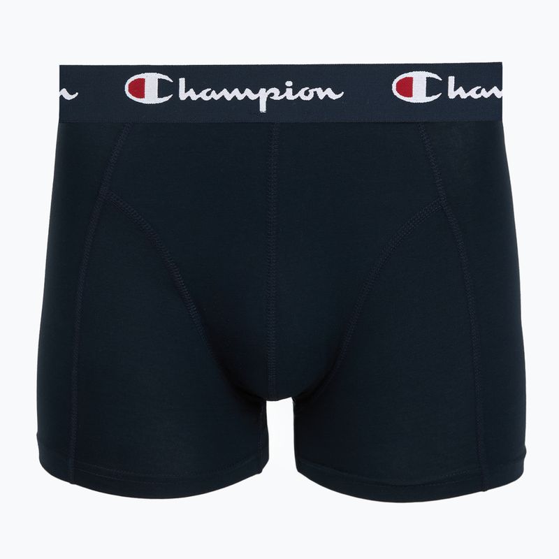 Herrenboxershorts Champion Trunk Knit navy/navy 3