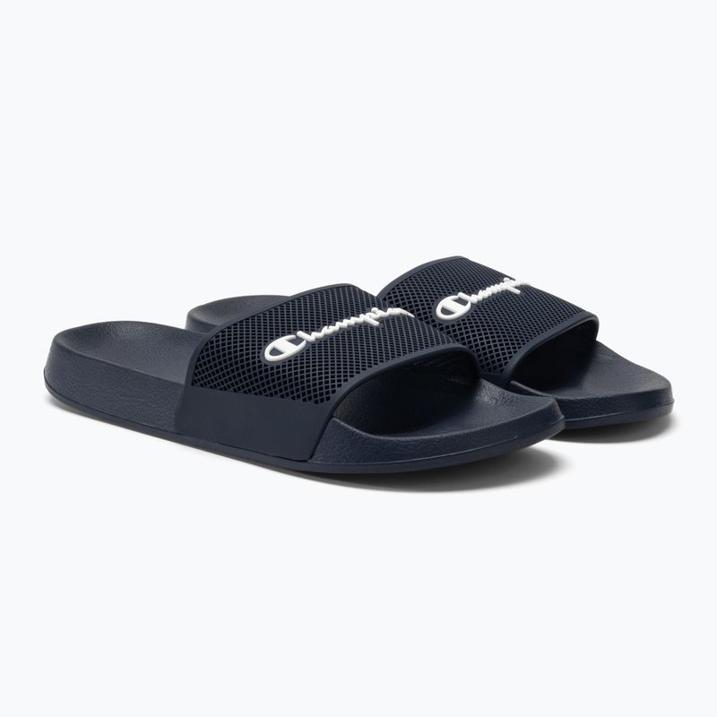 Champion Legacy Daytona blau Herren-Pantoletten 4