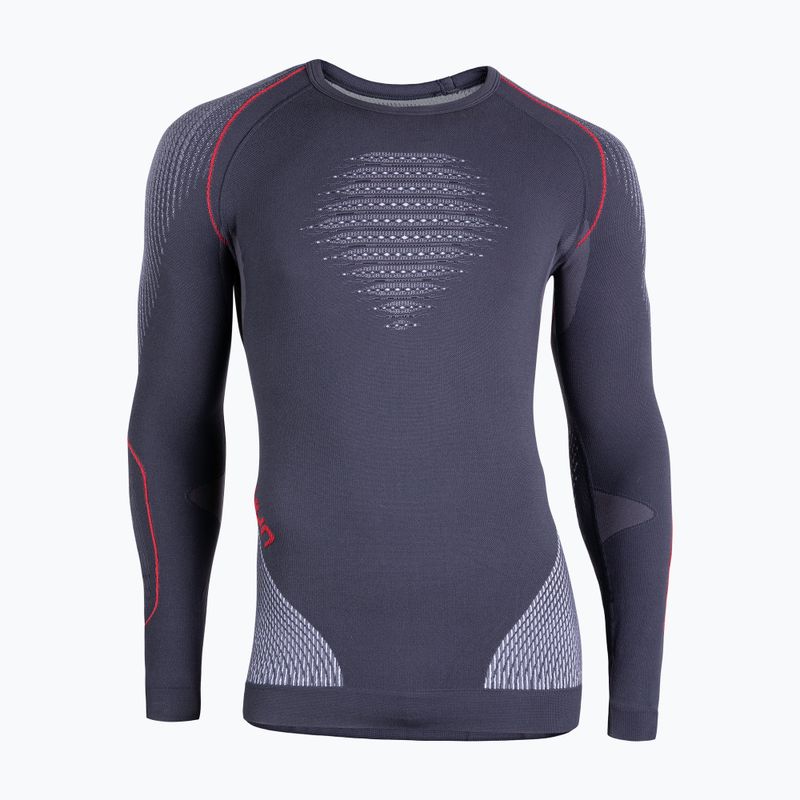 Herren Thermoaktivshirt UYN Evolutyon UW Shirt charcoal/white/red
