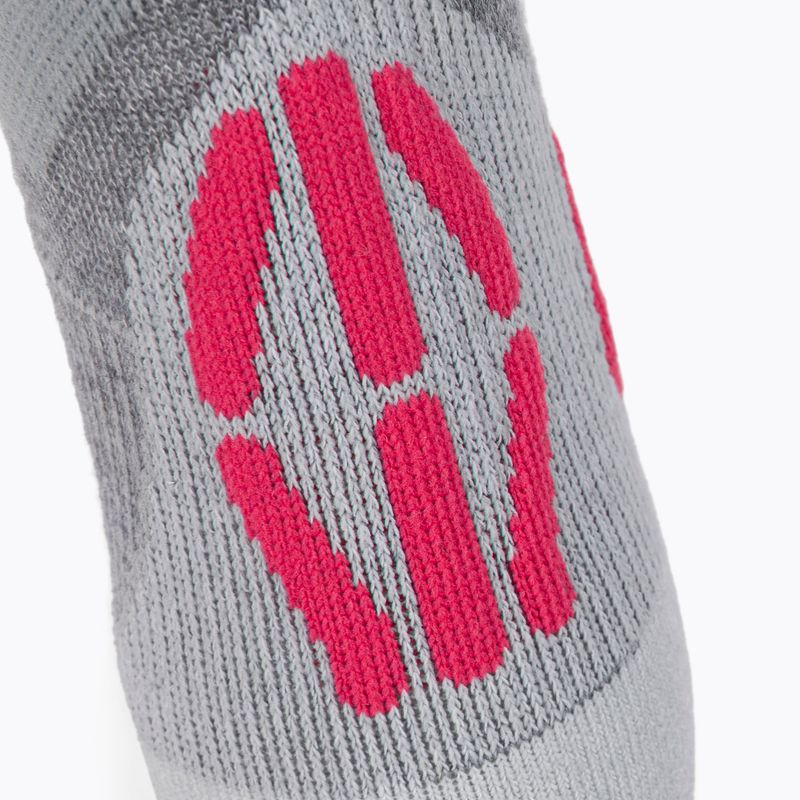 Skisocken für Frauen UYN Ski Touring silver/fuchsia