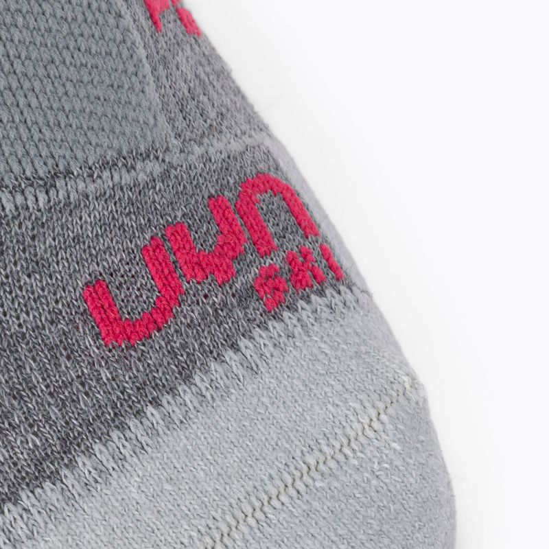 Skisocken für Frauen UYN Ski Touring silver/fuchsia