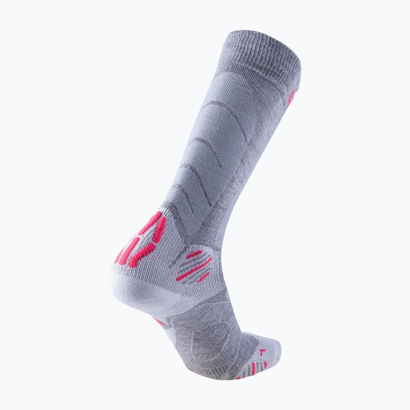 Skisocken für Frauen UYN Ski Touring silver/fuchsia