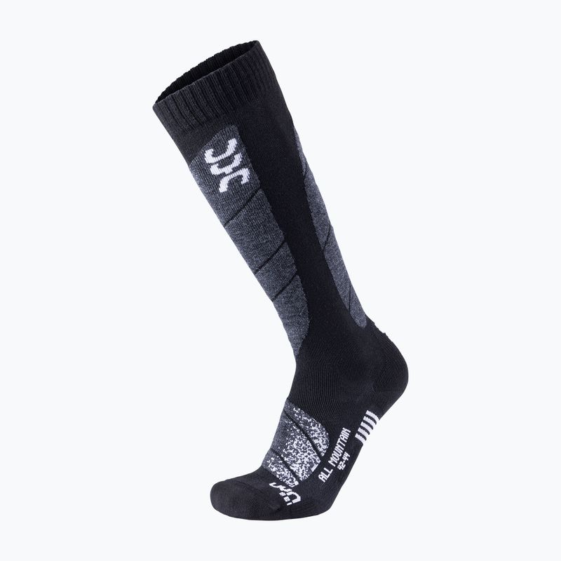 Skisocken für Männer UYN Ski All Mountain black/white