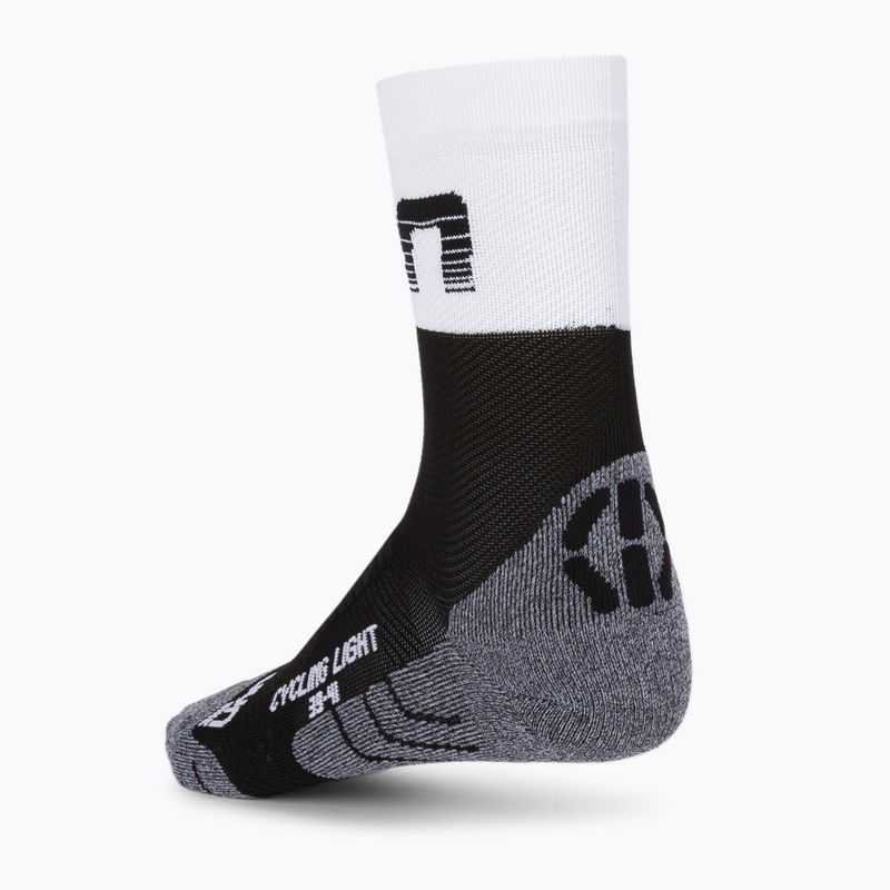 Radsocken für Männer UYN Light black/white 2