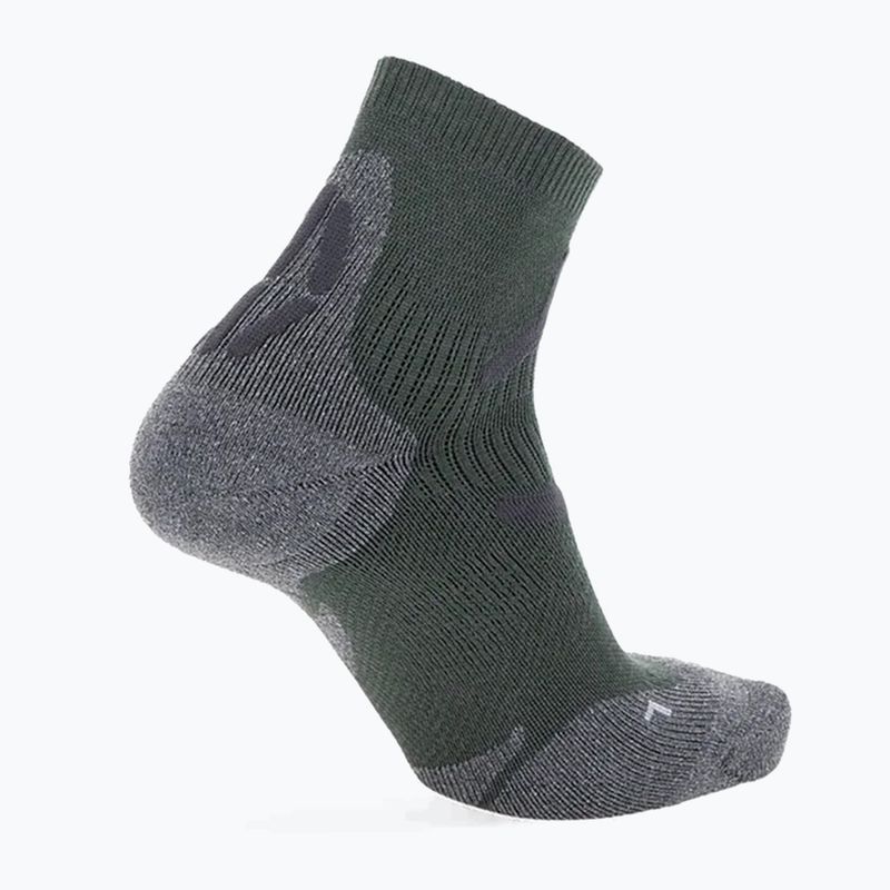 Herren­socken Uyn Trekking 2IN Low Cut military/grey melange 2