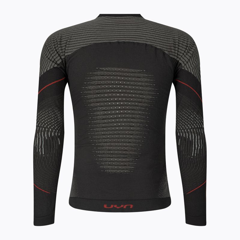 Herren Thermoaktivshirt UYN Evolutyon Comfort UW Shirt charcoal/white/red 2