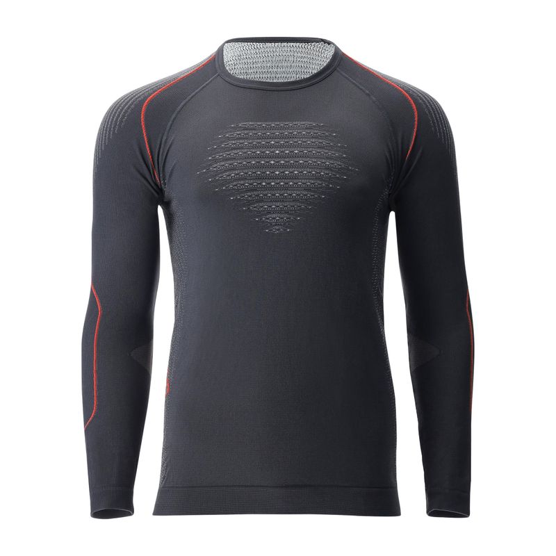 Herren Thermoaktivshirt UYN Evolutyon Comfort UW Shirt charcoal/white/red 4