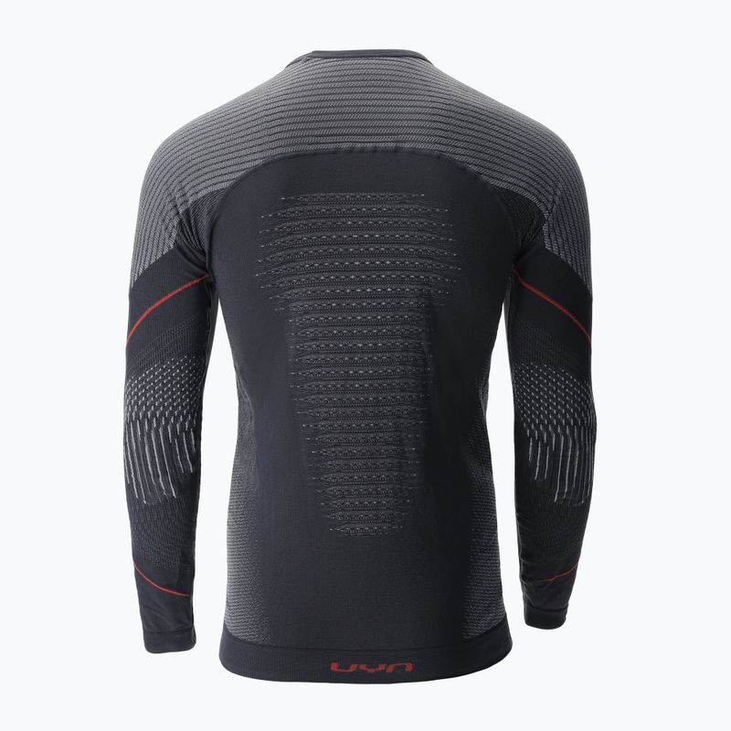 Herren Thermoaktivshirt UYN Evolutyon Comfort UW Shirt charcoal/white/red 5