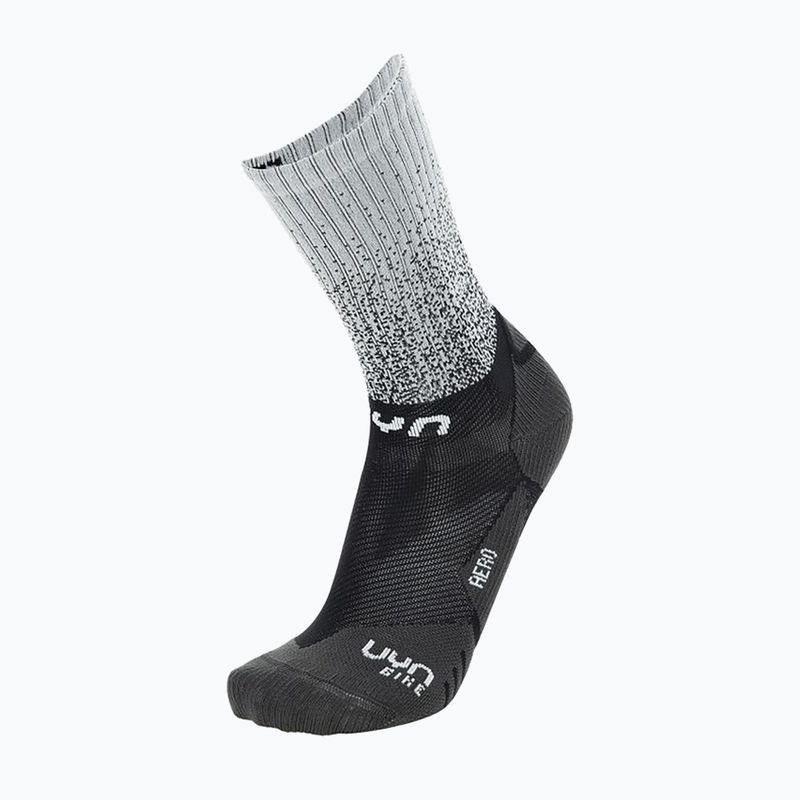 Radsocken für Männer UYN Aero white/black 4