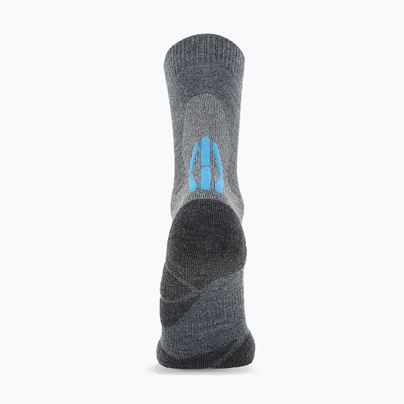 Damensocken Uyn Trekking 2IN Merino Mid mid grey/turquoise 3