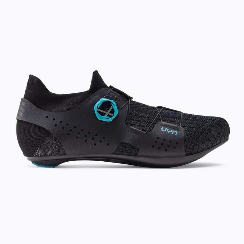 Straßenschuhe für Männer UYN Naked Carbon black/blue 2