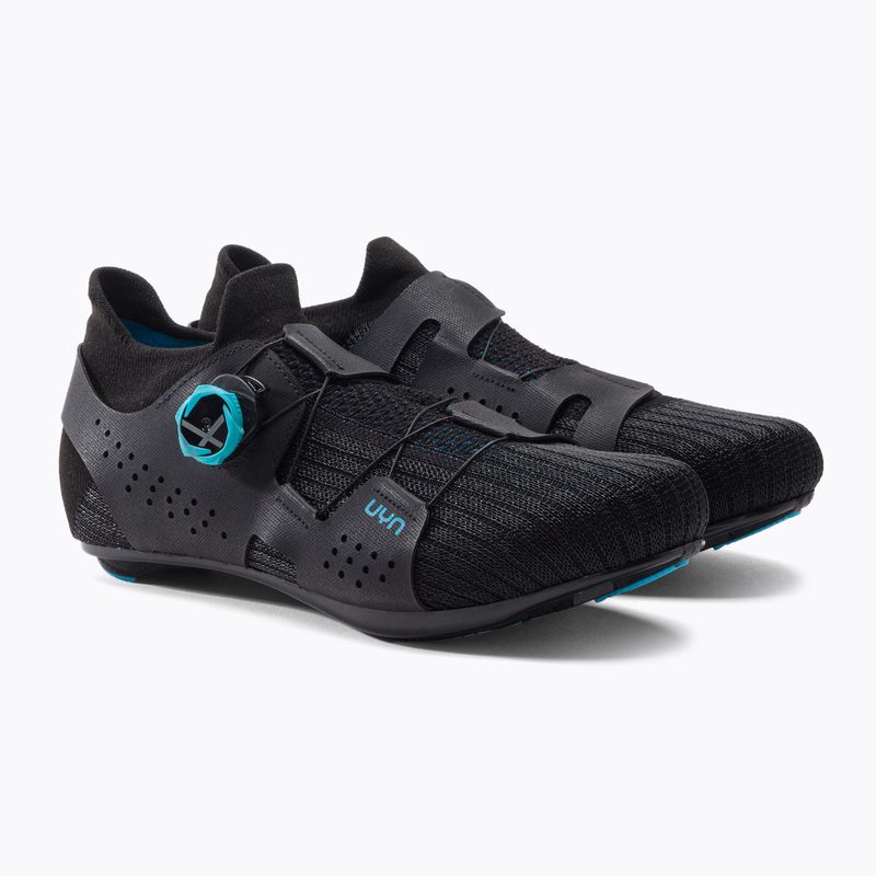 Straßenschuhe für Männer UYN Naked Carbon black/blue 5