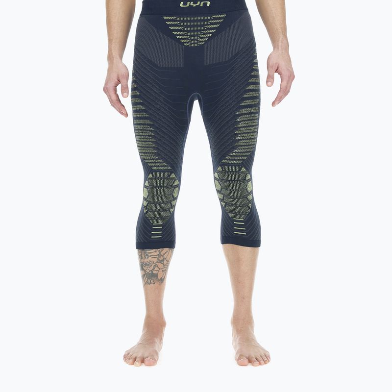Thermoaktive Hose für Männer UYN Resilyon Ue UW Medium dark blue/yellow 4