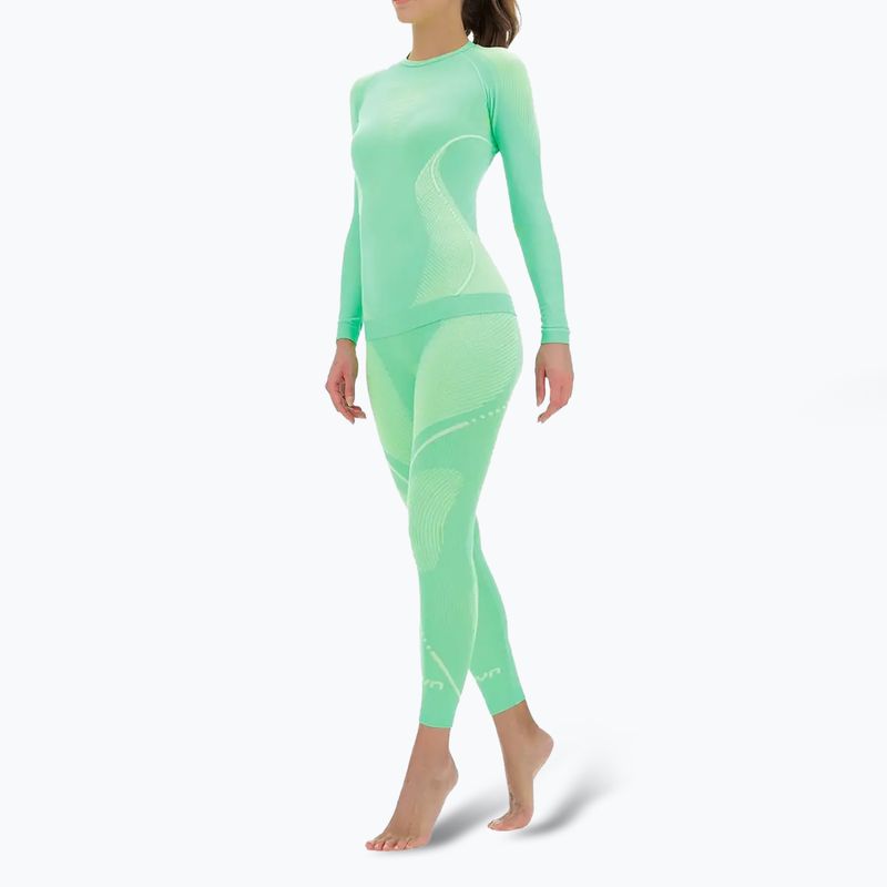 Damen Funktionsshirt UYN Evolutyon UW Shirt light green/white/white 2