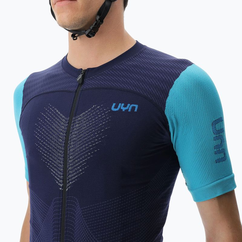 Fahrradtrikot für Männer UYN Garda peacot/blue radiance 3