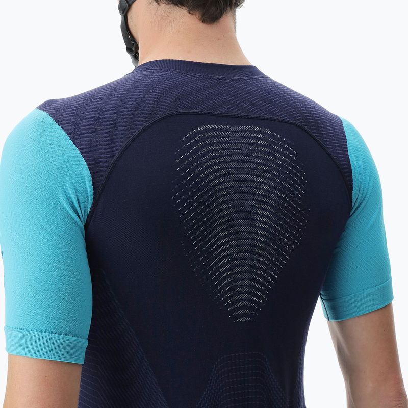 Fahrradtrikot für Männer UYN Garda peacot/blue radiance 4