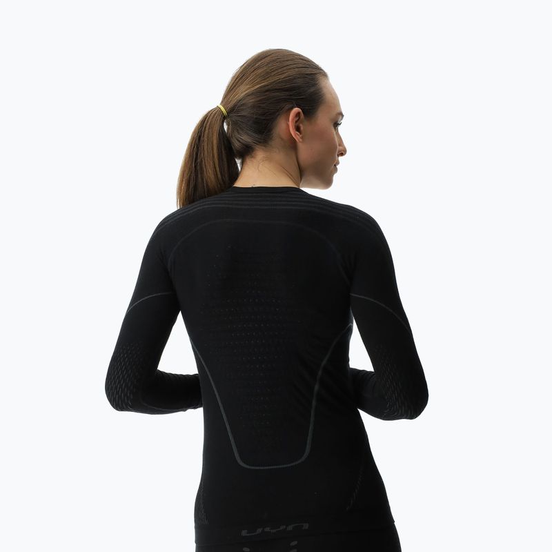 Damen Thermoaktivshirt UYN Fusyon Biotech black 3