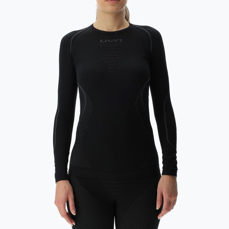 Damen Thermo-Langarmshirt UYN Fusyon Biotech black 4