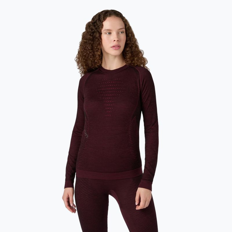 Damen Thermo-Longsleeve UYN Fusyon Biotech Windsor Wine 3
