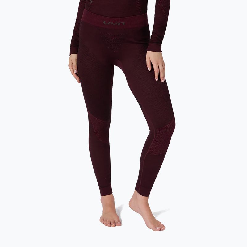 Damen Thermounterhose UYN Fusyon Biotech Windsor Wine 4