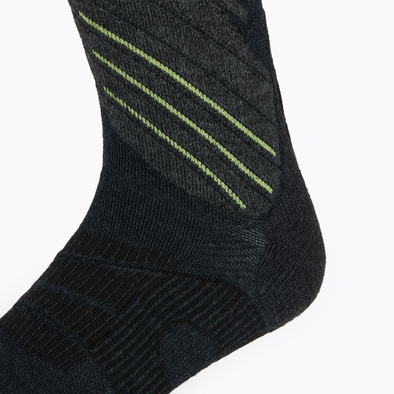 Herren Skisocken UYN Ski One Comfort Fit anthracite/lime 3