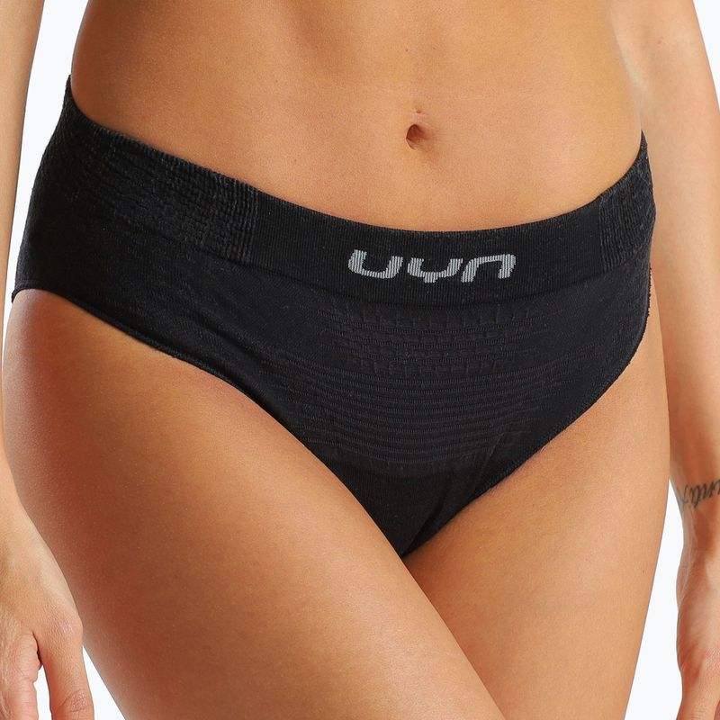 Damen Thermo-Unterwäsche Slip UYN Motyon Biotech schwarz beauty 5