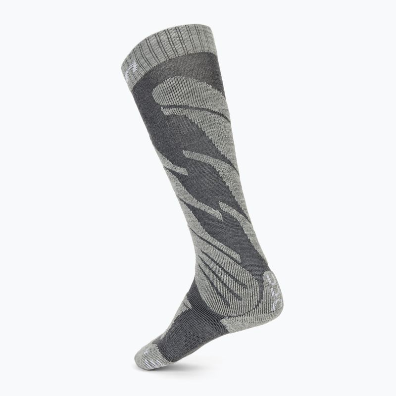Skisocken Kinder UYN Junior Ski grey 2